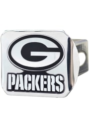 Green Bay Packers Chrome Car Accessory Hitch Cover
