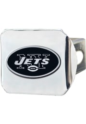 New York Jets Chrome Car Accessory Hitch Cover