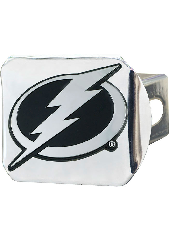 Tampa Bay Lightning Chrome Car Accessory Hitch Cover