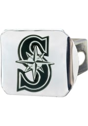 Seattle Mariners Chrome Car Accessory Hitch Cover