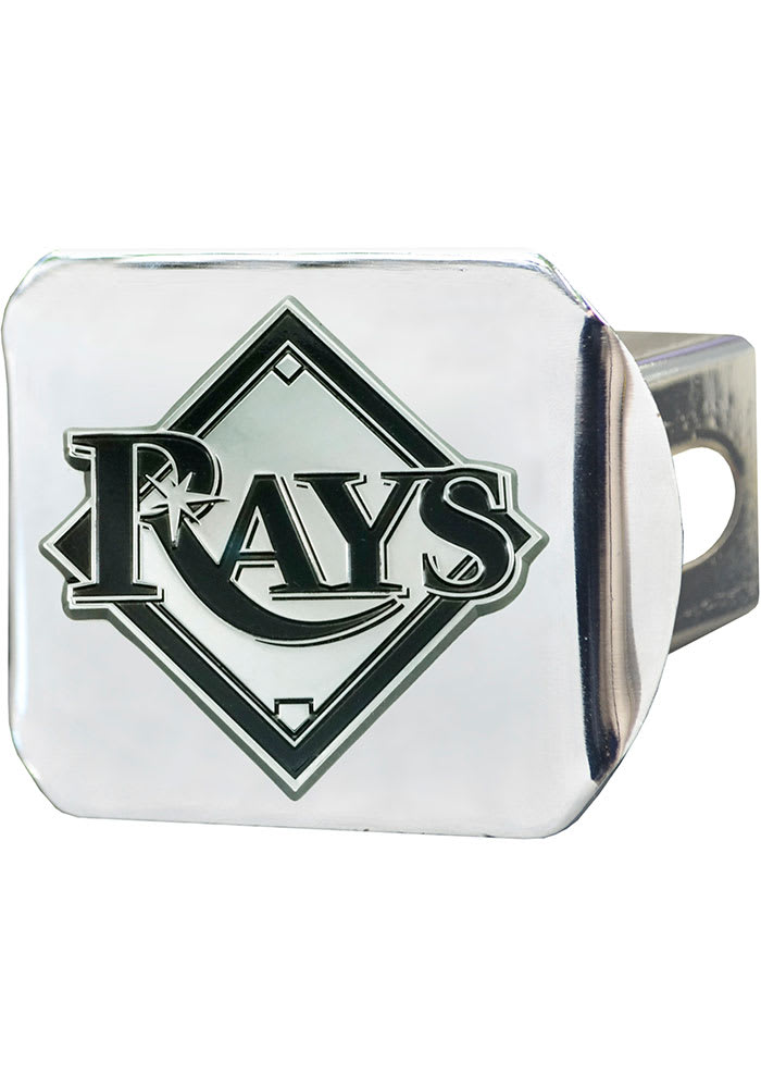 Tampa Bay Rays Chrome Color Hitch Cover