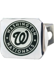 Washington Nationals Chrome Car Accessory Hitch Cover