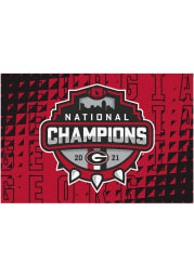 Georgia Bulldogs 2021-2022 National Champions 5x8 Interior Rug