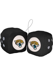 Sports Licensing Solutions Jacksonville Jaguars Team Logo Fuzzy Dice - Black