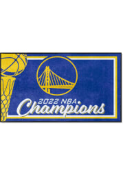 Golden State Warriors 2022 NBA Finals Champions 3x5 Interior Rug