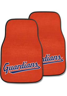 Sports Licensing Solutions Cleveland Guardians 2 Piece Carpet Car Mat - Red
