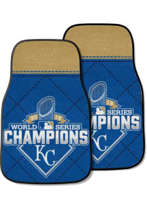 Sports Licensing Solutions Kansas City Royals 2 Piece Carpet Car Mat - Blue