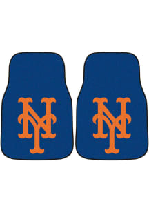 Sports Licensing Solutions New York Mets 2 Piece Carpet Car Mat - Blue