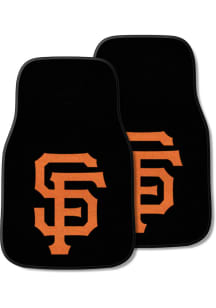 Sports Licensing Solutions San Francisco Giants 2 Piece Carpet Car Mat - Black