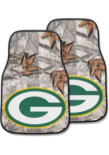 Sports Licensing Solutions Green Bay Packers 2 Piece Carpet Car Mat - Green