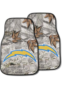 Sports Licensing Solutions Los Angeles Chargers 2 Piece Carpet Car Mat - Green