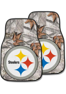 Sports Licensing Solutions Pittsburgh Steelers 2 Piece Carpet Car Mat - Green