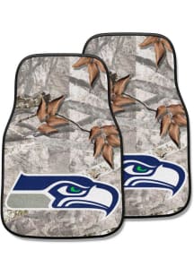 Sports Licensing Solutions Seattle Seahawks 2 Piece Carpet Car Mat - Green