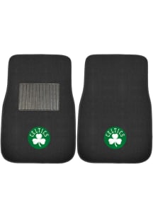 Sports Licensing Solutions Boston Celtics 2 Piece Embroidered Car Mat - Black