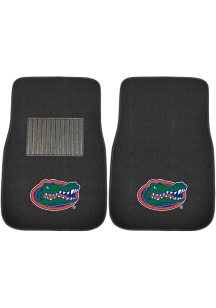 Sports Licensing Solutions Florida Gators 2 Piece Embroidered Car Mat - Black