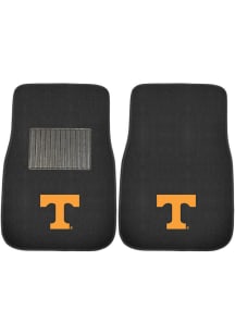 Sports Licensing Solutions Tennessee Volunteers 2 Piece Embroidered Car Mat - Black