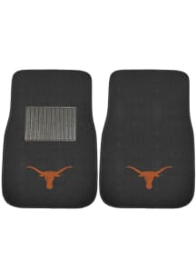 Sports Licensing Solutions Texas Longhorns 2 Piece Embroidered Car Mat - Black