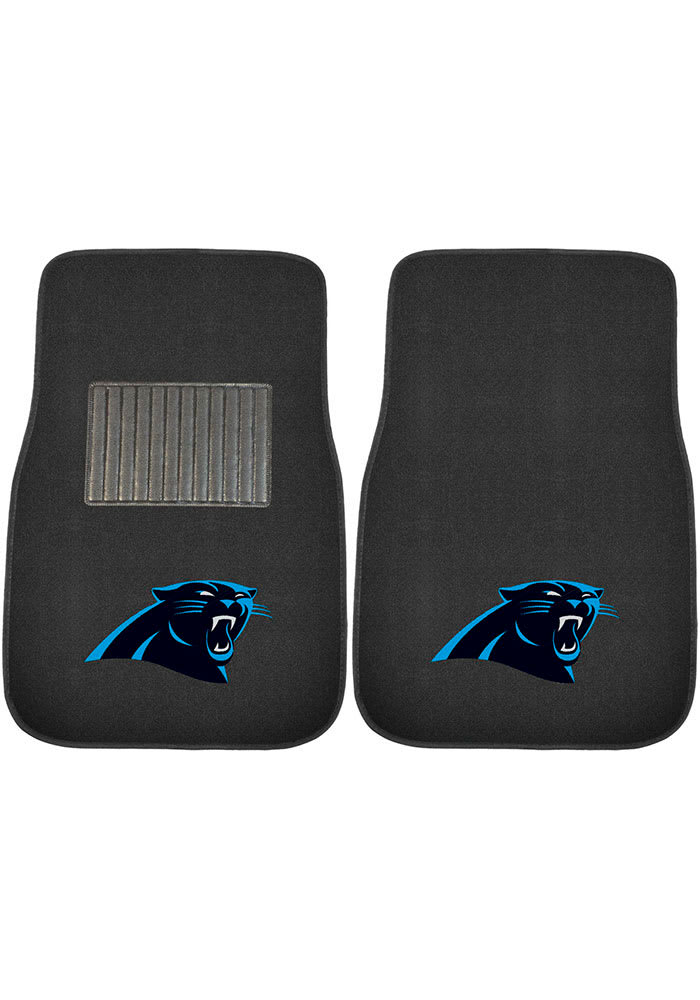 Carolina Panthers Car Floor Mats Custom Tie Dye Car Accessories