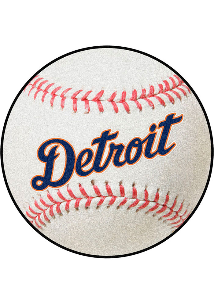 Detroit Tigers Baseball Interior Rug