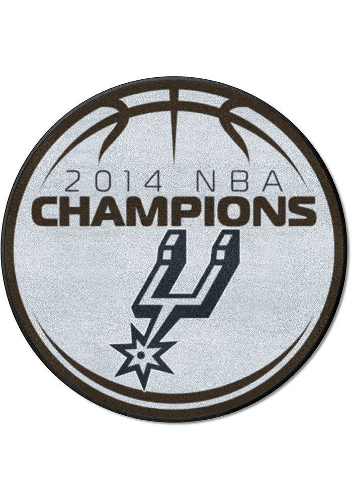 San Antonio Spurs Basketball Interior Rug