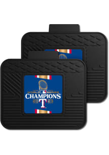 Sports Licensing Solutions Texas Rangers 2023 World Series Champions Utility 2 Piece Car Mat - B..