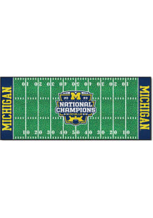 Michigan Wolverines 2023 College Football National Champions Field Interior Rug