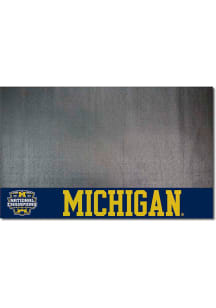 Blue Michigan Wolverines 2023 College Football National Champions Grill Mat