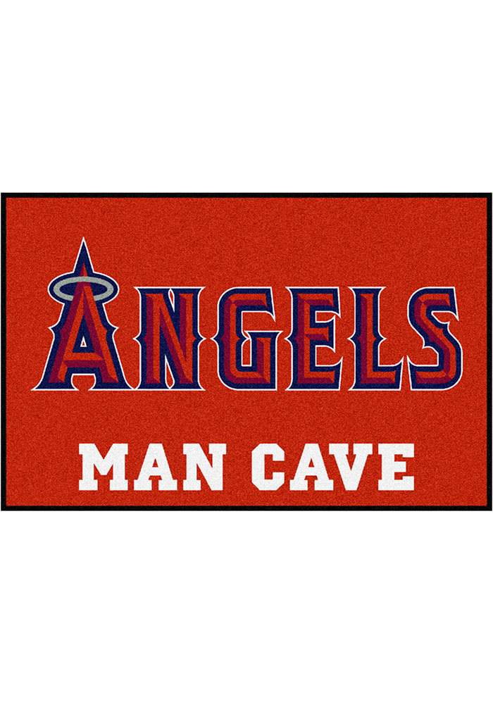 Los Angeles Angels Man Cave Starter Interior Rug