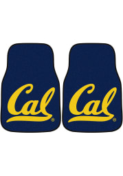 Sports Licensing Solutions Cal Golden Bears 2-Piece Carpet Car Mat - Navy Blue