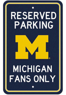Sports Licensing Solutions Michigan Wolverines Parking Sign