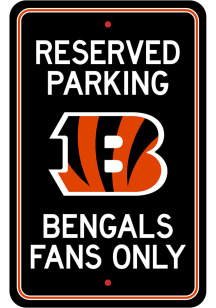 Sports Licensing Solutions Cincinnati Bengals Parking Sign