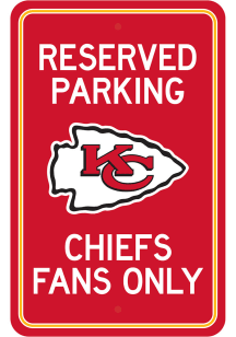 Sports Licensing Solutions Kansas City Chiefs Parking Sign