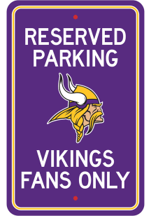 Sports Licensing Solutions Minnesota Vikings Parking Sign
