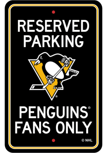 Sports Licensing Solutions Pittsburgh Penguins Parking Sign