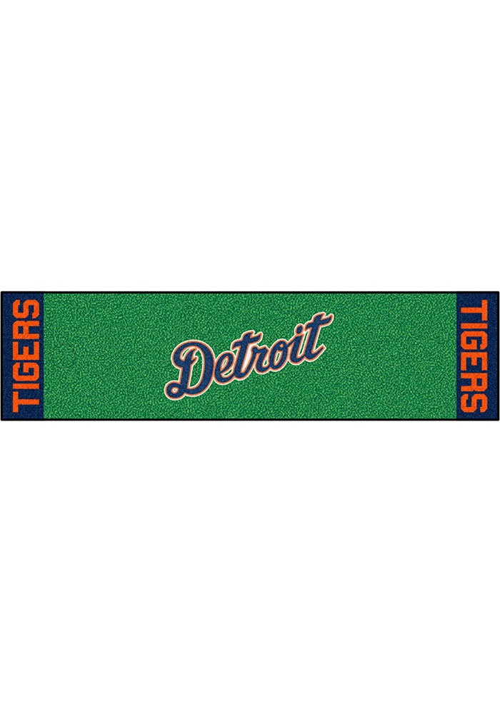 Detroit Tigers Putting Green Interior Rug