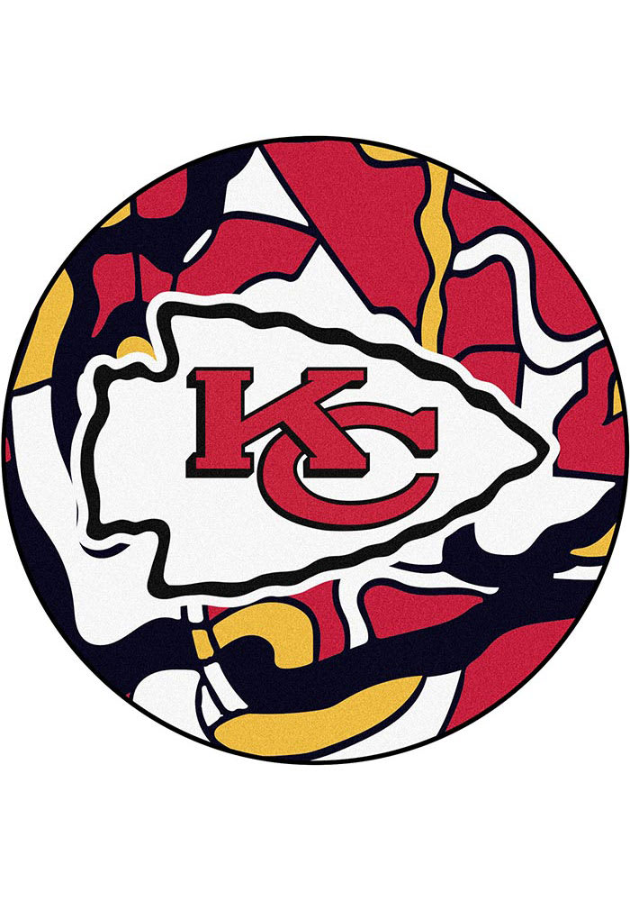 Kansas City Chiefs Roundel Interior Rug