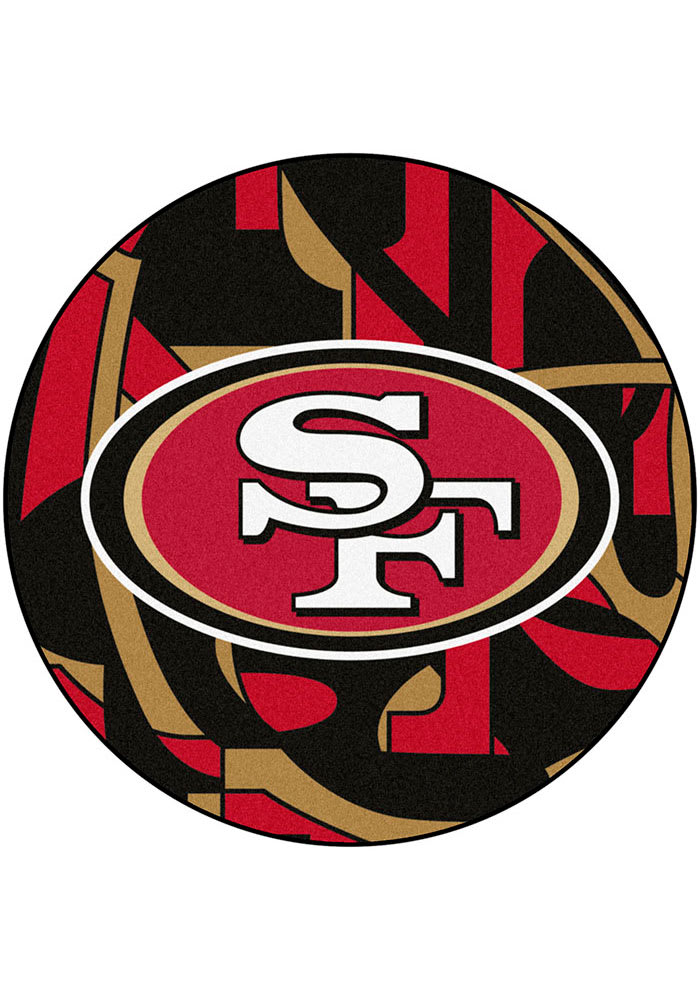 San Francisco 49ers Logo Starter Doormat - 19x30