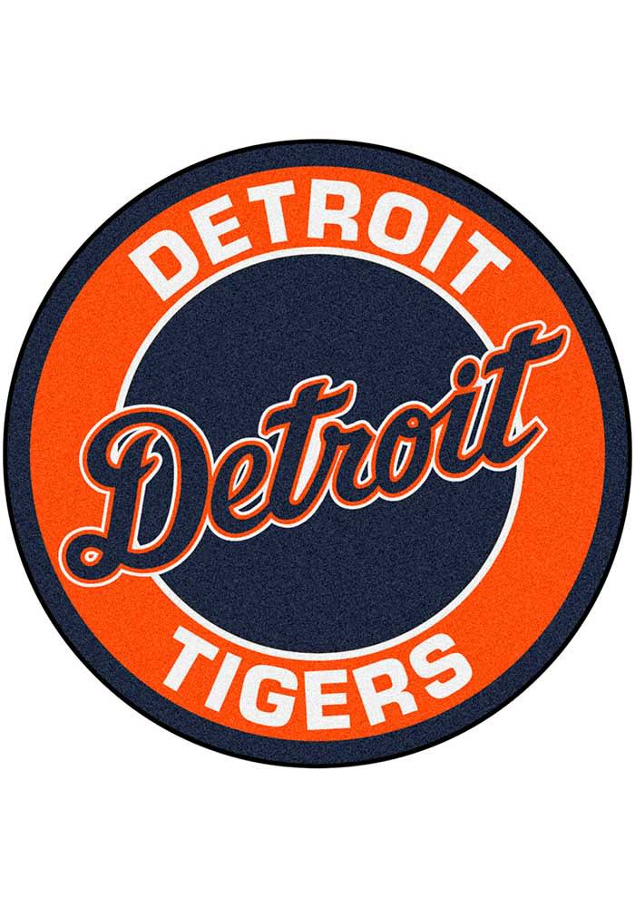Detroit Tigers Roundel Interior Rug