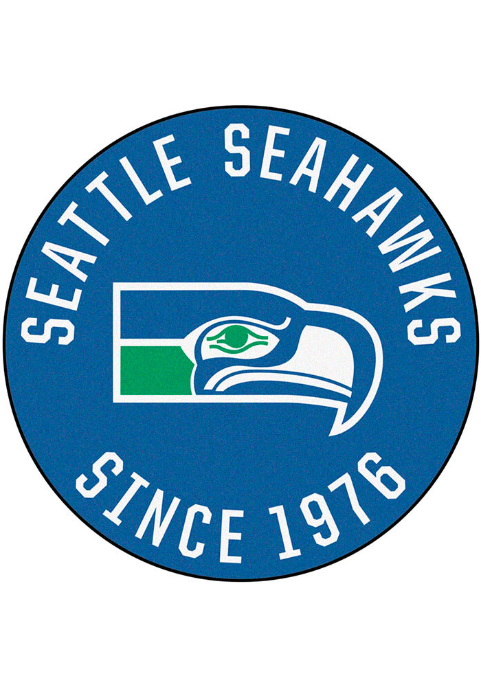 Seattle Seahawks Roundel Interior Rug