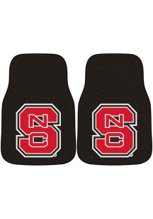 Sports Licensing Solutions NC State Wolfpack 2-Piece Carpet Car Mat - Red