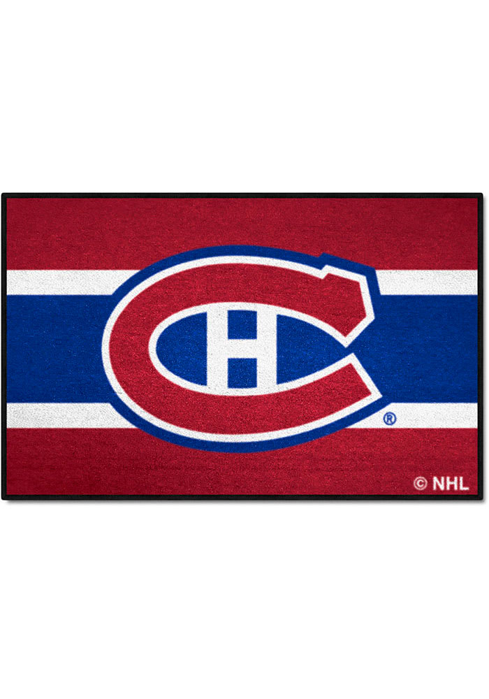 Montreal Canadiens Starter Uniform Alternate Jersey Interior Rug
