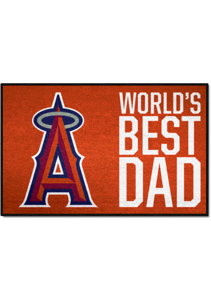 Los Angeles Angels Starter Worlds Best Dad Interior Rug