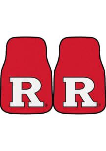 Sports Licensing Solutions Rutgers Scarlet Knights 2-Piece Carpet Car Mat - Red