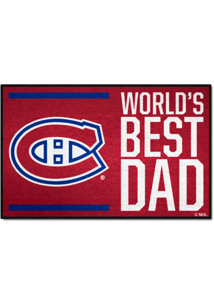 Montreal Canadiens Starter Worlds Best Dad Interior Rug