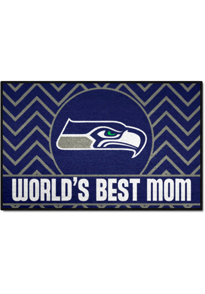 Seattle Seahawks Starter Worlds Best Mom Interior Rug