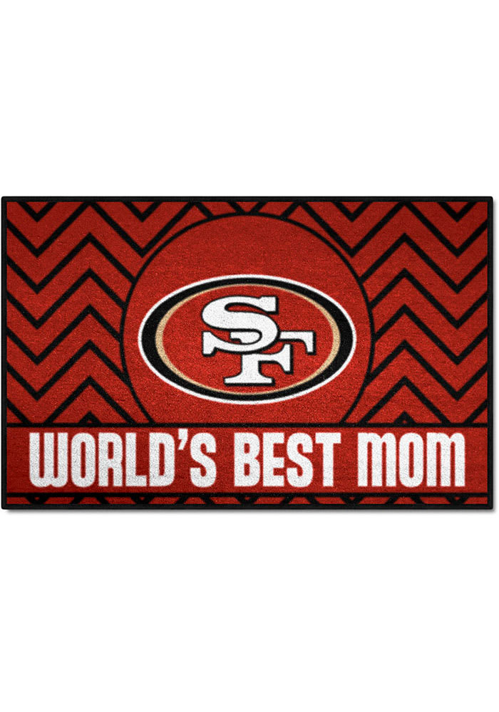San Francisco 49ers Starter Worlds Best Mom Interior Rug