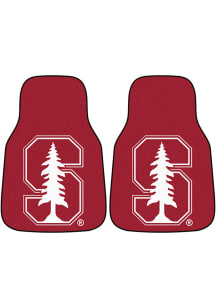 Sports Licensing Solutions Stanford Cardinal 2-Piece Carpet Car Mat - Red
