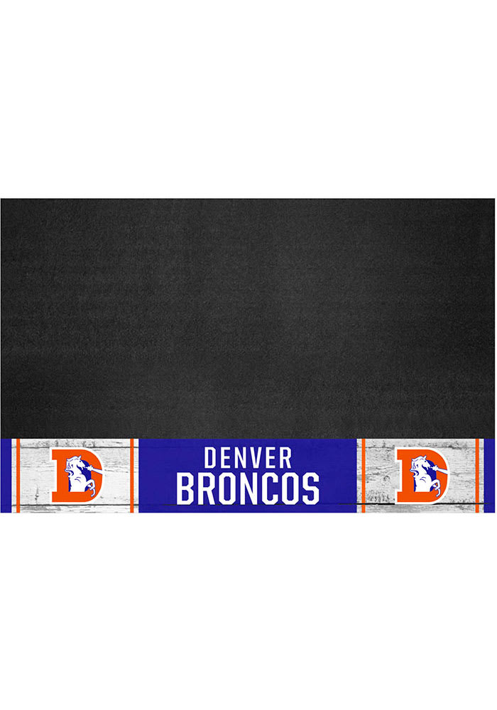 Denver Broncos Retro BBQ Grill Mat
