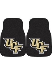 Sports Licensing Solutions UCF Knights 2-Piece Carpet Car Mat - Black