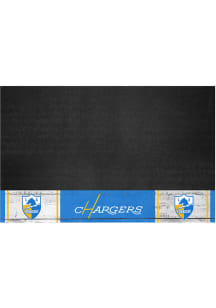 Los Angeles Chargers Retro BBQ Grill Mat